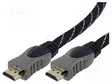 KAAPELI - HDMI-PISTOKE,MOLEMMIN PUOLIN - PVC - TEKSTIILI - HDMI 1.4 - HDMI, DVI, DisplayPort johdot - CG573A-030-PB - 1