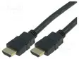 KAAPELI - HDMI-PISTOKE,MOLEMMIN PUOLIN - PVC - HDMI 1.4 - PIT: - HDMI, DVI, DisplayPort johdot - CG511-100-PB - 1