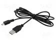 KAAPELI - USB 2.0 - USB A PISTOKE,USB B PISTOKE - 1,4M - MUSTA - PVC - USB kaapelit ja adapterit - ECU14RUSBTMUSB - 1