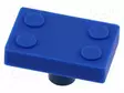 KNOB - H: 30MM - RUBBER,ZAMAK - W: 45MM - FOR CHILDRENS - BLOCK - Sormiruuvit ja nupit - GTV-UM-BLOCK-NB - 1