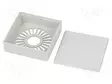 KOTELO: HÄLYTYKSEEN - X: 44MM - Y: 44MM - Z: 15MM - ABS - HARMA - Hälytyslaitteiden ja antureiden kotelot - ABS-99B - 2