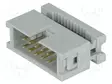 LIITIN: IDC - PISTOKE - UROS - PIN: 10 - IDC - - 2,54MM - 2X5 - IDC liittimet - AWHP-10B - 1