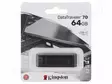 PENDRIVE - USB 3.2 GEN 1 - 64GB - DATATRAVELER 70 - MUSTA - USB C - USB muistit - DT7064GB - 1