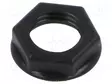PLASTIC NUT MUSTA - Erikoisliittimet - NTR-NRJ-NUT-B - 1