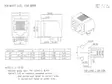 RJ10 4P4C PCB MOUNT, SIDE ENTRY - Modularliittimet - 4P4CPCB - 2
