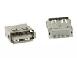 USB A FEMALE, SINGLE CONNECTOR 180°, PCB MOUNT - USB liittimet - CC088B - 1