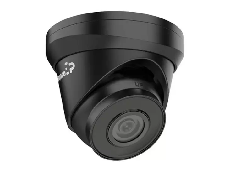 4 MP FIXED NETWORK TURRET CAMERA (IP) - BLACK - Valvontakamerat - ECAMIP102B - 1