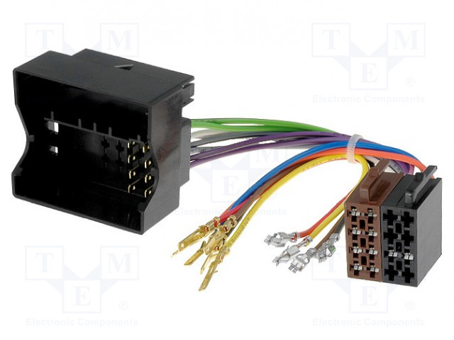 ADAPTERI - BMW,CITROËN,FORD,MERCEDES,OPEL,PEUGEOT,VW,ŠKODA - ISO - Adapterijohdot - ZRS-AS-50B - 1