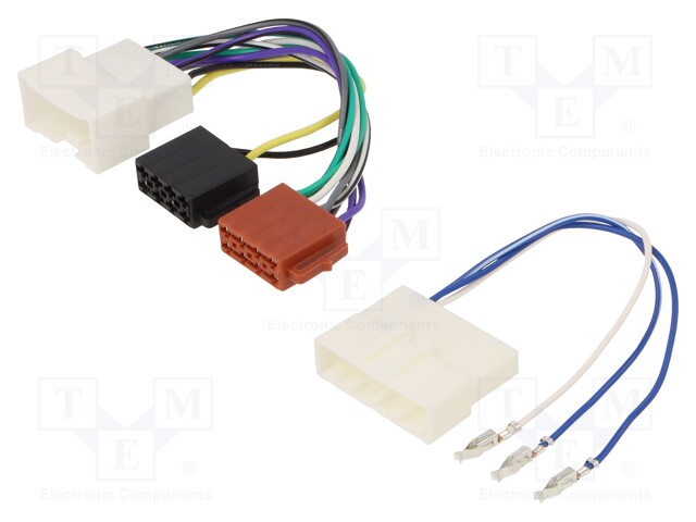 ADAPTERI - DACIA,RENAULT - ISO - Adapterijohdot - ZRS-AS-80B - 1