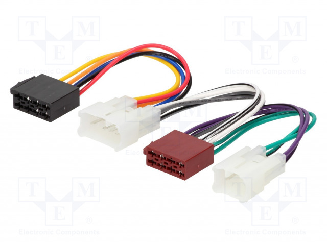 ADAPTERI - DAIHATSU,LEXUS,SUBARU,TOYOTA,VW - ISO - Adapterijohdot - ZRS-AS-4B - 1