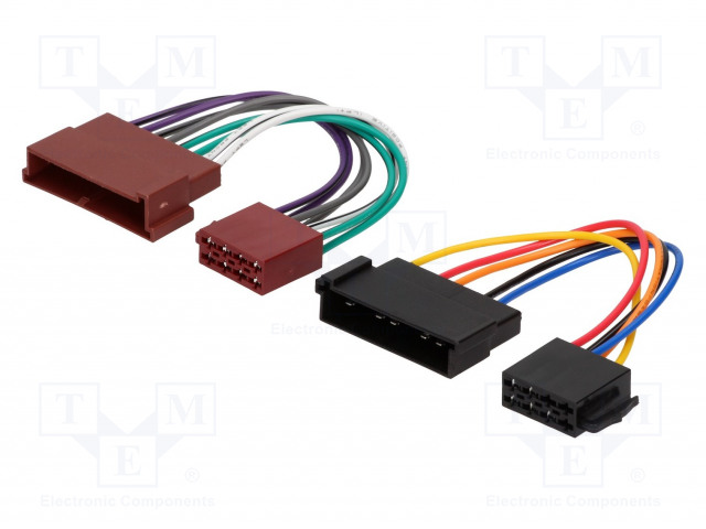 ADAPTERI - FORD,JAGUAR,LINCOLN,MAZDA,MERCURY,NISSAN - ISO - Adapterijohdot - ZRS-AS-3B - 1