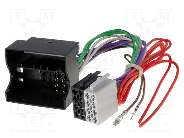 ADAPTERI - MERCEDES - ISO - TEHDASRADION MALLI: AUDIO 10,AUDIO 20 - Adapterijohdot - ZRS-AS-45B - 1