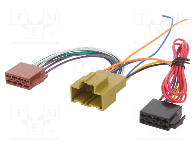ADAPTERI - OPEL - ISO - PIN: 20 - Adapterijohdot - ZRS-AS-48B - 1