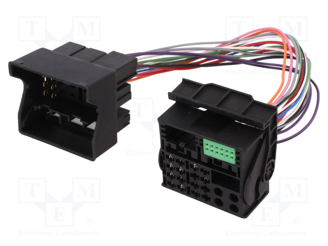 ADAPTERI - VW - QUADLOCK 40PIN LIITIN,QUADLOCK 52PIN PISTORASIA - Adapterijohdot - ZRS-AS-74B - 1