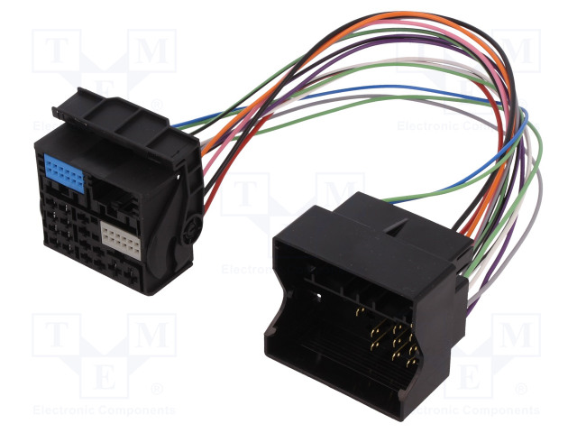 ADAPTERI - VW - QUADLOCK 40PIN PISTORASIA,QUADLOCK 52PIN LIITIN - Adapterijohdot - ZRS-AS-73B - 1