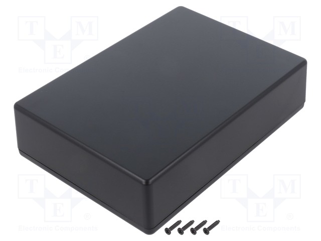 ASENNUSKOTELO - X: 125MM - Y: 175MM - Z: 45MM - TW - ABS - MUSTA - Yleiskäyttöiset kotelot - TKC-TW13-5-18B - 1