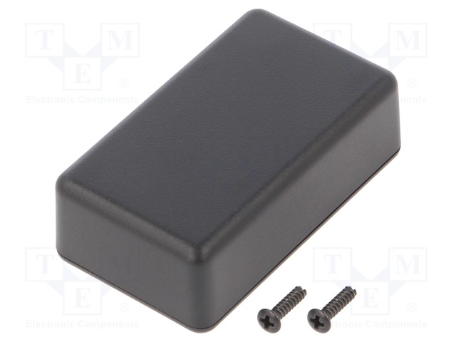 ASENNUSKOTELO - X: 35MM - Y: 60MM - Z: 20MM - TW - ABS - MUSTA - Yleiskäyttöiset kotelot - TKC-TW4-2-6B - 1
