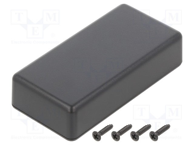 ASENNUSKOTELO - X: 35MM - Y: 80,3MM - Z: 20MM - TW - ABS - MUSTA - Yleiskäyttöiset kotelot - TKC-TW4-2-8B - 1