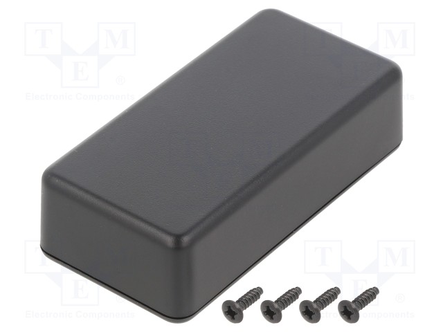 ASENNUSKOTELO - X: 50MM - Y: 90MM - Z: 25MM - TW - ABS - MUSTA - Yleiskäyttöiset kotelot - TKC-TW5-3-9B - 1
