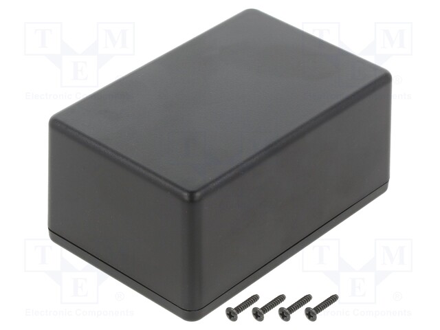 ASENNUSKOTELO - X: 70MM - Y: 105MM - Z: 50MM - TW - ABS - MUSTA - Yleiskäyttöiset kotelot - TKC-TW7-5-11B - 1