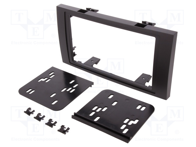 AUTORADION KEHYS - FORD - 2 DIN - MUSTA - Kehykset autoradioille - RAM-40.153.1B - 1