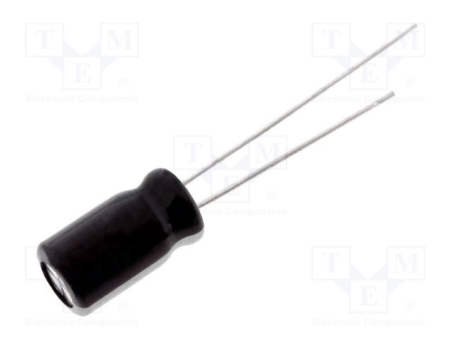 ELEKTROLYYTTIKONDENSAATTORI - LOW ESR - THT - 220UF - Elektrolyyttikondensaattorit - pysty - WL1E227M1012MBB - 1