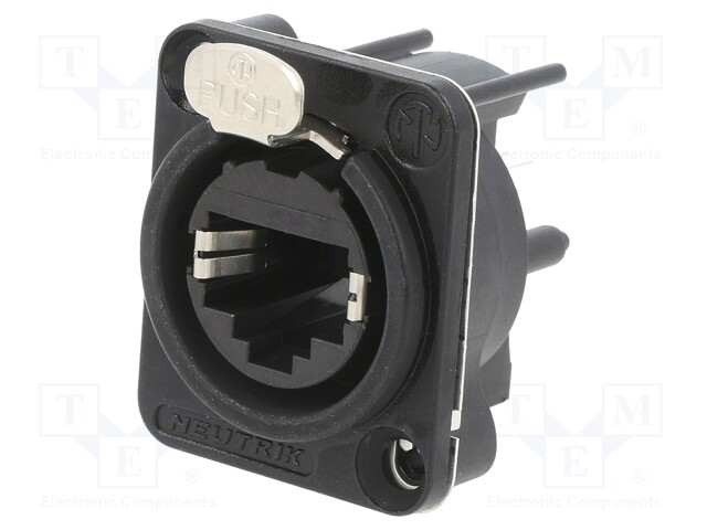 LIITIN: RJ45 - RJ45 - NAARAS - ETHERCON - PIN: 8 - SUORA - CAT: 5E - Erikoisliittimet - NTR-NE8FDV-B - 1