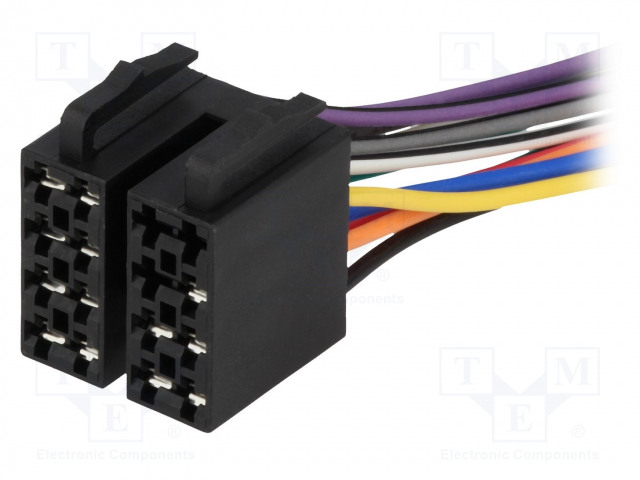 ISO LIITIN - JOHDOT - PIN: 13(5+8) - YHDISTETTY - ISO liittimet ja pistorasiat - ZRS-ISO-1B - 1