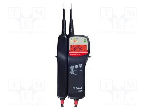 JÄNNITEKOETIN - LCD - VAC: 12÷1000V - VDC: 12÷1500VOHM÷1MOHM - Sähköverkostojen testerit ja mittarit - TIZ-DSP-5B - 1