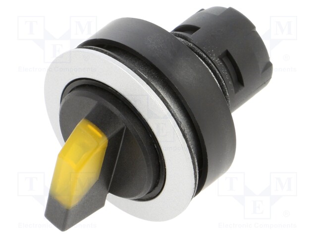 KIERTOKYTKIN - 22MM - ASENNOT: 1 - RIIPPUEN KEHYKSESTÄ - Taulukytkimet, standardi 22mm - RRJSTAL-GB - 1