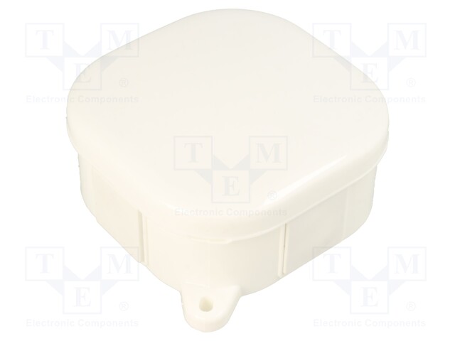 KYTKENTÄRASIA - X: 92MM - Y: 92MM - Z: 44MM - IP54 - VALKOINEN - Kytkentärasiat - PW-A.0018B - 1