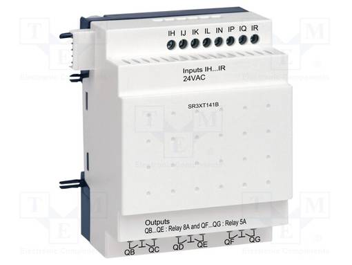 AUTOMATION MODULE: EXTENSION - IN: 8 - OUT: 6 - OUT 1: RELAY - 24VDC - Ohjelmoitavat releet - SR3XT141B - 1