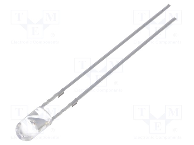 LED - KELTAINEN - 3MM - 1120÷1560MCD - 30° - ETUOSA: KUPERA - Pyöreät LEDit - OSY5RU3E31B - 1