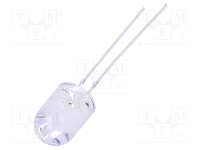 LED - SININEN - 8MM - 4200÷5800MCD - 30° - ETUOSA: KUPERA - 2,8÷3,6VDC - Pyöreät LEDit - OSB5SA8B31B - 1