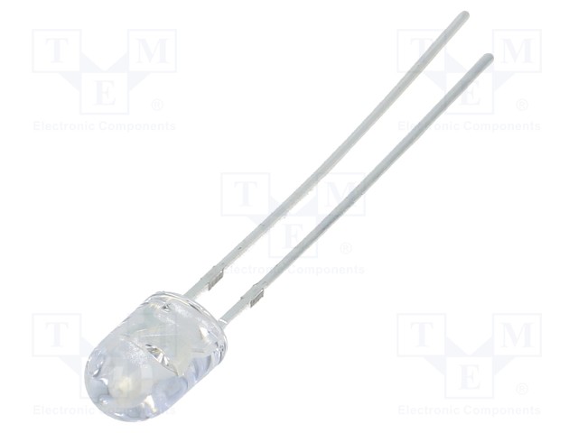 LED - ORANSSI - OVAALI-5,1X4,3MM - 22000MCD - 100/40° - ETUOSA: KUPERA - Soikeat LEDit - OS5OGA5HA1B - 1