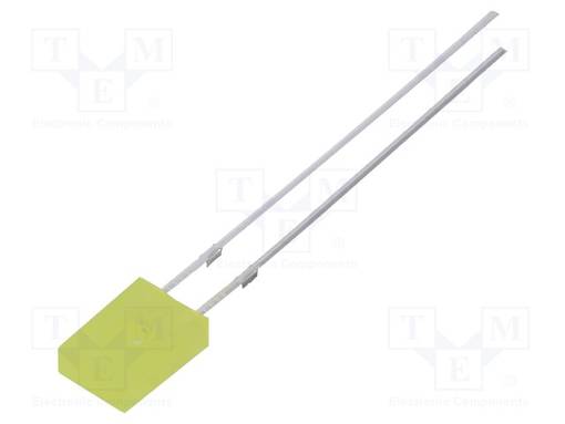 LED - KELTAINEN - SUORAKULMA- 2X4,95X6,96MM - 30÷45MCD - 150° - Suorakulmaiset LEDit - OSY5LU71F4B - 1