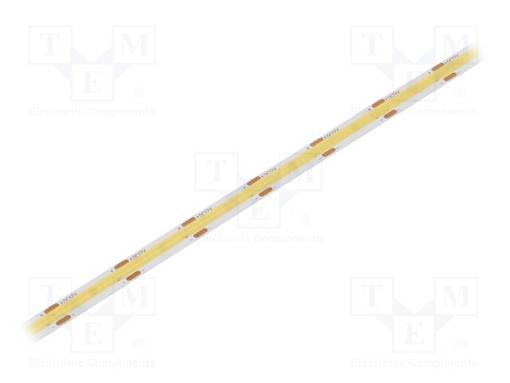 COB LED NAUHA - KYLMÄVALKOINEN - LED/M: 480 - 8MM - IP20 - 8W/M - 12VDC - LED nauhat ja modulit - HH-65KG-480FNB-COB - 1