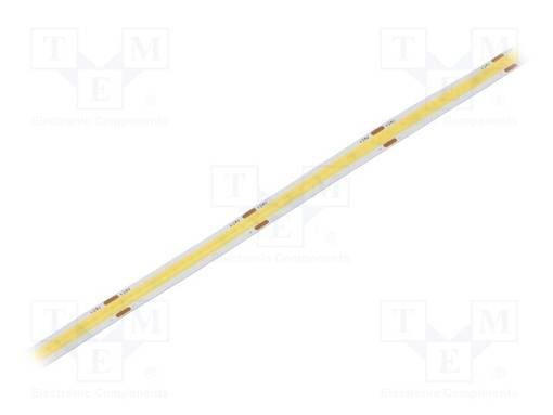 COB LED NAUHA - KYLMÄVALKOINEN - LED/M: 320 - 8MM - IP20 - 8W/M - 24VDC - LED nauhat ja modulit - HH-65KG-320GNB-COB - 1