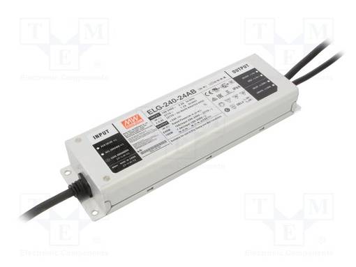 VIRTALÄHDE: IMPULSSI - LED - 240W - 24VDC - 5÷10A - 100÷305VAC - IP65 - LED teholähteet - ELG-240-24AB - 1