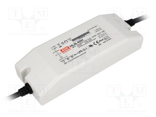 VIRTALÄHDE: IMPULSSI - LED - 40W - 12VDC - 3,33A - 90÷305VAC - 127÷431VDC - LED teholähteet - HLN-40H-12B - 1