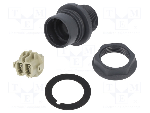 LIITIN: VALOKUITU-PIN: 2 - MONIMUOTOINEN DUPLEKSI (MM) - UL94V-0 - PX liittimet - PXF6052B - 1