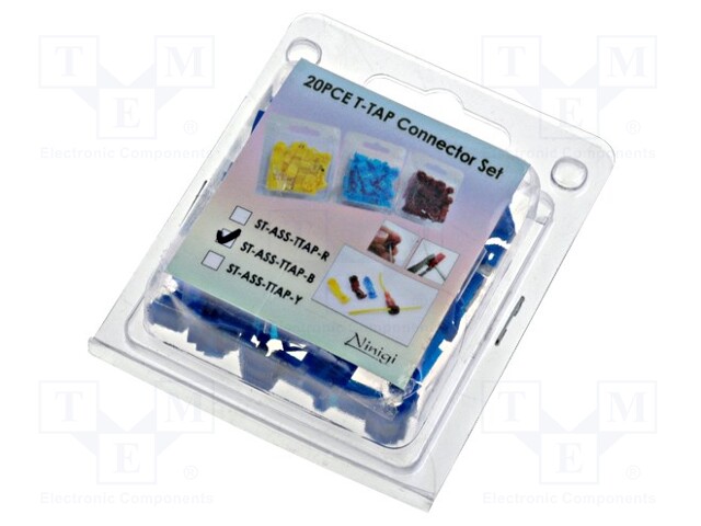 LIITTIMET - VERSIO: ERISTETTY - 20KPL - WAGO ja muut pikaliittimet - ST-ASS-TTAP-B - 1