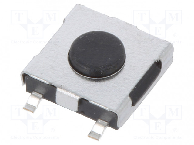 MIKROKYTKIN TACT - SPST - AS: 2 - 0,05A/12VDC - SMT - EI OLE - 4,6X4,6MM - TACT mikrokytkimet - TVCM04N016BB - 1