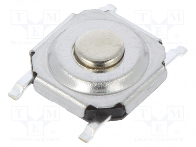 MIKROKYTKIN TACT - SPST - AS: 2 - 0,05A/12VDC - SMT - EI OLE - 5,2X5,2MM - TACT mikrokytkimet - TVCM17015BPB - 1