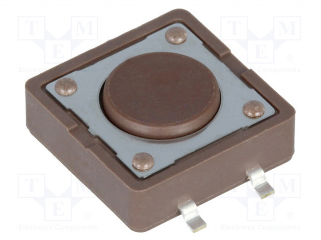MIKROKYTKIN TACT - SPST-NO - AS: 2 - 0,05A/12VDC - SMT - EI OLE - 1,6N - TACT mikrokytkimet - DTSM-21N-V-B - 1