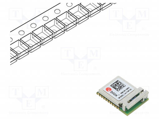 WIFI MODUULI - 15DBM - WIFI - MITTA-ALUE: IEEE 802.11B/G/N - IoT (WiFi/Bluetooth) moduulit - LILY-W132-00B - 1