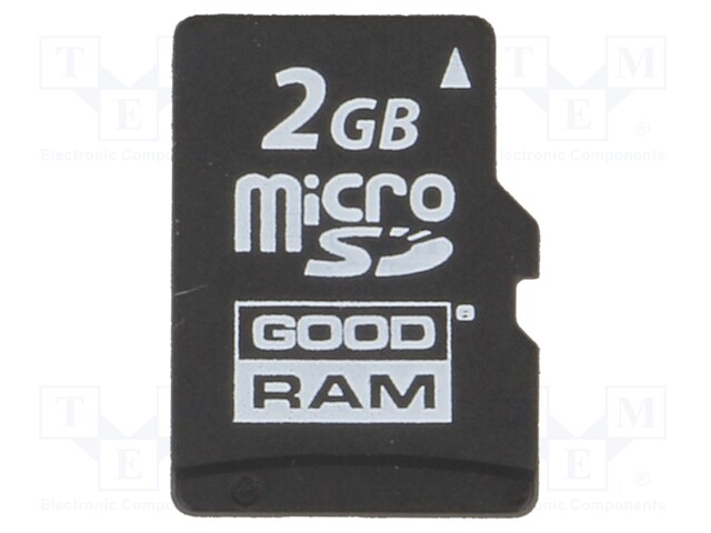 MUISTIKORTTI - TEOLLISUUS-MICROSD,MLC - 2GB - 0÷70°C - Muistikortit - SDU2GCMGRB - 1