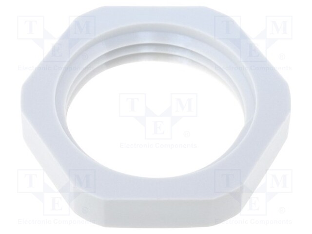 MUTTERI - PG11 - POLYAMIDI - 24MM - KIERRE: PG - Läpivientikappaleiden mutterit - GPA-11-B - 1