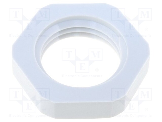 MUTTERI - PG9 - POLYAMIDI - 22MM - KIERRE: PG - Läpivientikappaleiden mutterit - GPA-9-B - 1