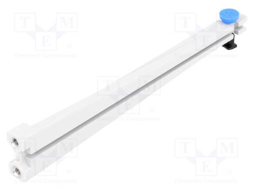 PAINETUN PIIRILEVYN OHJAUSKISKO - POLYAMIDI - HARMAA - L: 120MM - Piirilevyjen ohjainkiskot ja -kahvat - RI-VMCG-320-MPB - 1